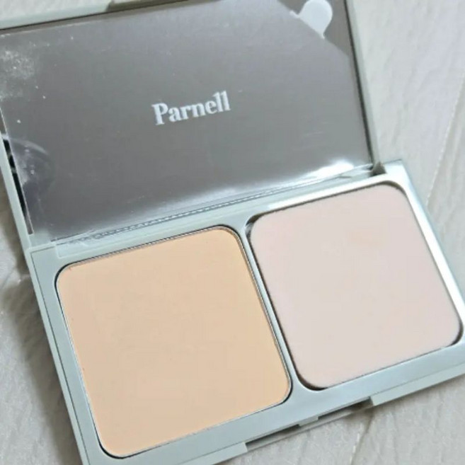 [정품] Parnell 파넬 시카마누 매트 스펀데이션 모공커버 세미매트 쿠션 파운데이션 퍼프세트, 1개, 21호