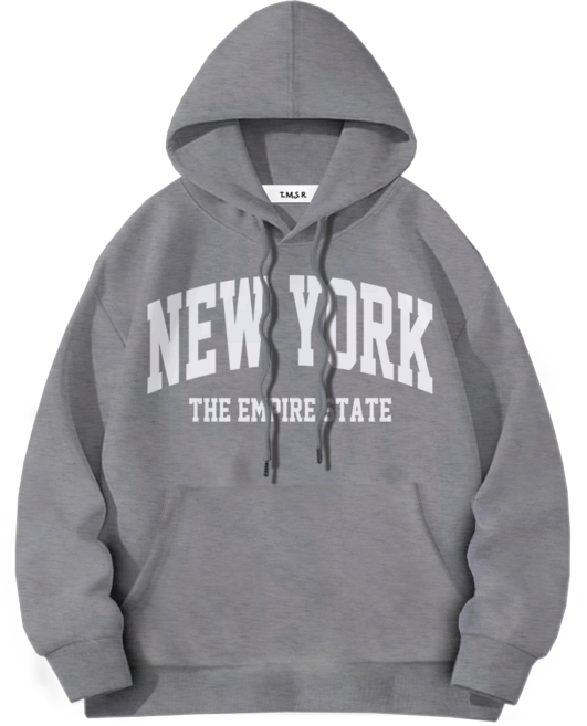 몰토벨리노 SICT 오버핏 뉴욕 엠파이어 스테이트 특양면 후드티