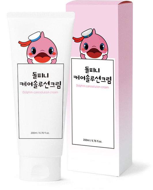 엔돌핀팩토리 돌피니 케어솔루션 유아 크림, 200ml, 15개