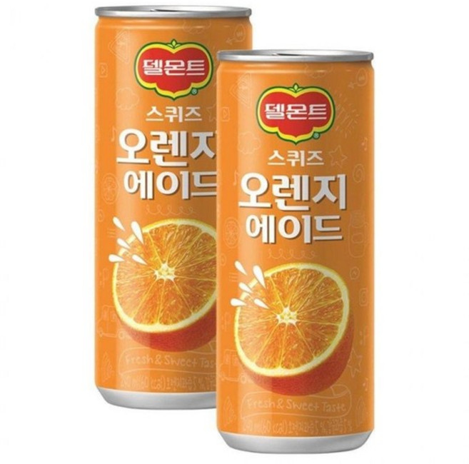 스퀴즈 오렌지 240ml 30캔