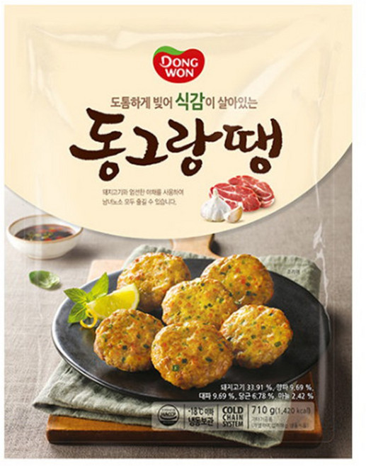 동원 동그랑땡 710g, 6개