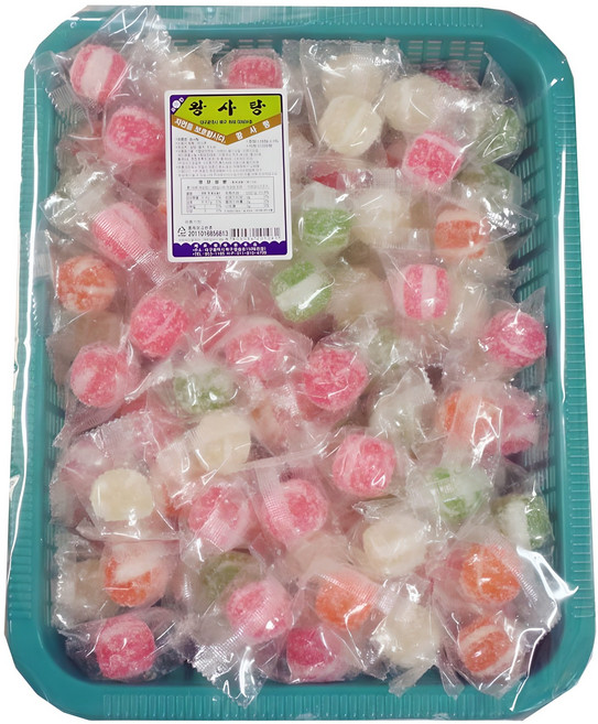 유한푸드 왕사탕 설탕발림, 1kg, 1개