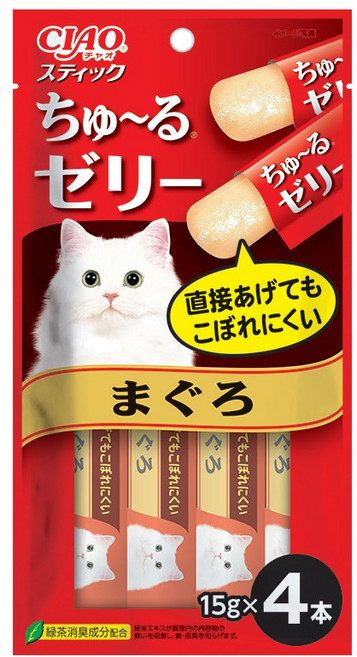 챠오츄르 이나바 스틱 고양이 간식, 참치, 60g, 12개
