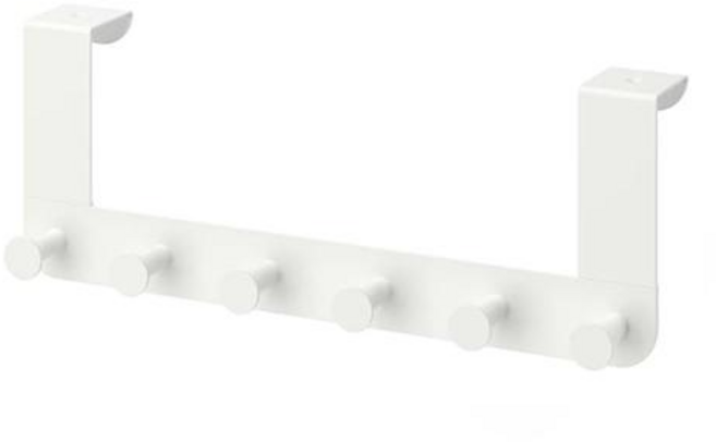 이케아 ENUDDEN 문걸이 행거 402.516.66, 화이트, 1개