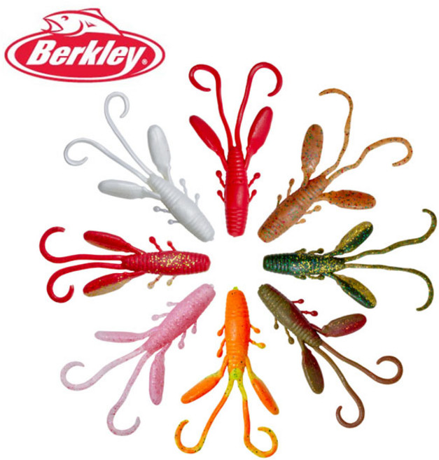 버클리 걸프 팻호그 8cm(3.2인치) 루어웜 광어 우럭 농어, 1개