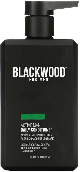 Blackwood For Men 모발 관리 액티브 맨 데일리 컨디셔너 268.75ml(9.09fl oz), 1개, 268.75ml