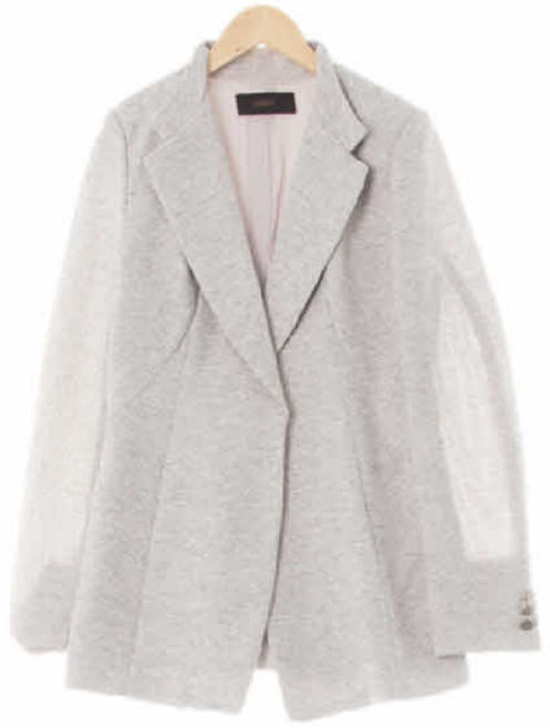 5973 지고트 라이트그레이 슬림오픈자켓 [88-90-160]