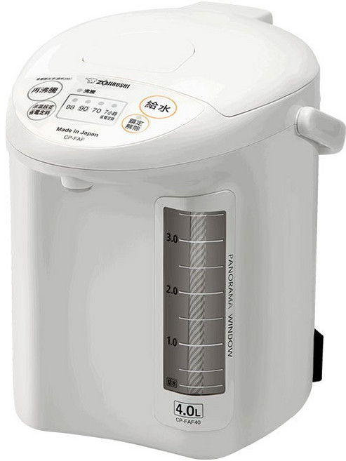 ZOJIRUSHI 象印 4L 微電腦電動給水熱水瓶 CP-FAF40