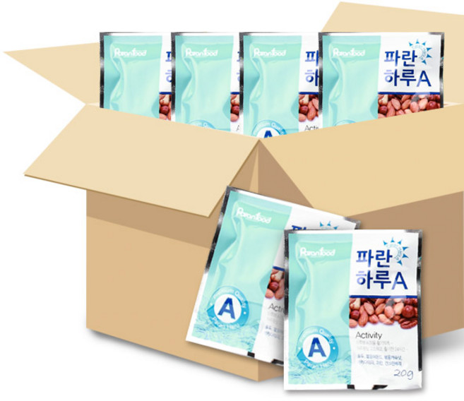 하루견과 파란하루A(마카다미아 피칸) 50봉 실속형포장 파란푸드, 1개