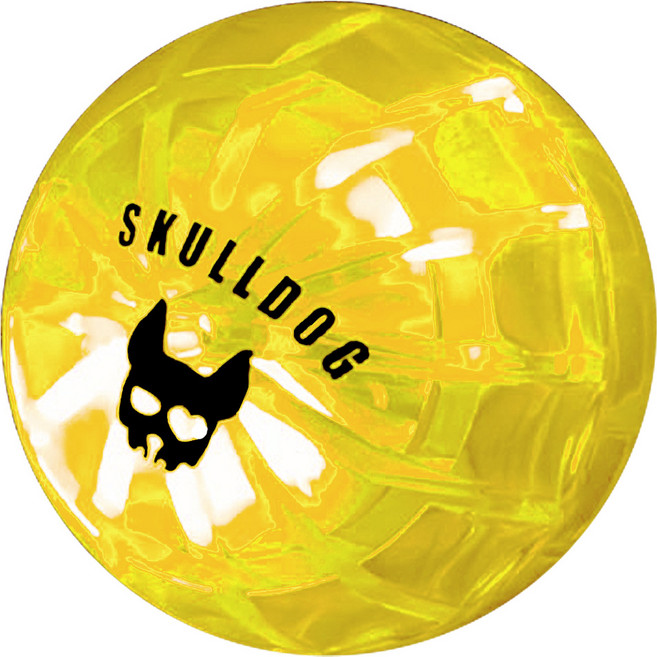 스컬독 발광 LED 파크골프공 파크 골프 볼, 1개, 1개입, 옐로우(노랑)