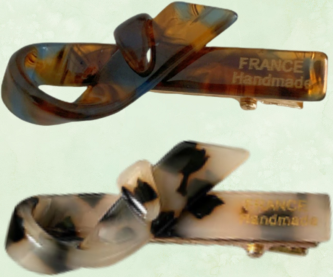 트렌도라 올림머리 앞머리고정 헤어집게핀2P