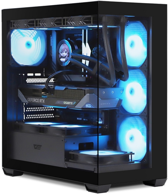 darkFlash DS900 ARGB 강화유리 (블랙)