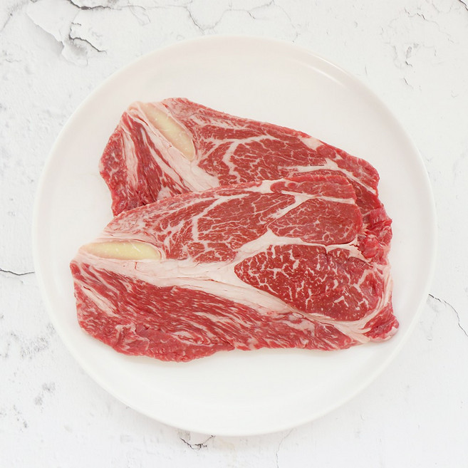 [한우공장] 1등급 한우 구이용 소고기, 200g, 1개, 1등급 한우 등심