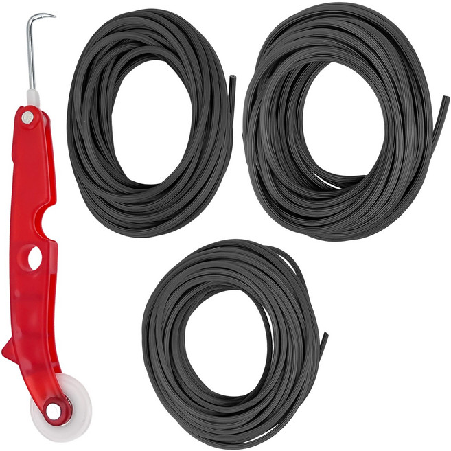 모기장 설치용 도구 모기장 롤러 모기장 교체 부품 창문 스플라인 롤러 창문용 실링 롤러 (창문 모기장 레일 포함 10m x 4mm 6m x 4.5mm 5mm), 1개