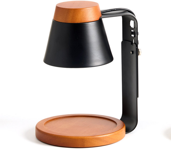 캔들백화점 아르볼 시그니처 우드 캔들워머 할로겐전구, 일반타입, 블랙우드