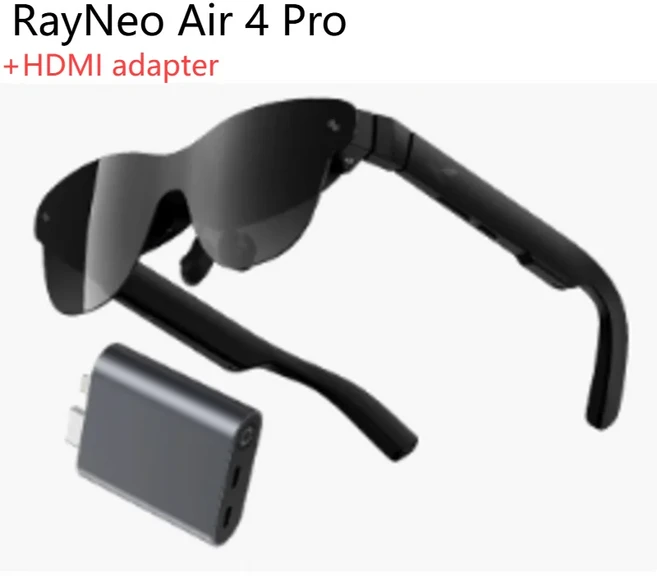 뉴레이네오 에어 4 프로 스마트 AR 글래스 TV 최초 HDR10 고화질 시청 디바이스 비VR, 02 Air4 Pro and HDMI
