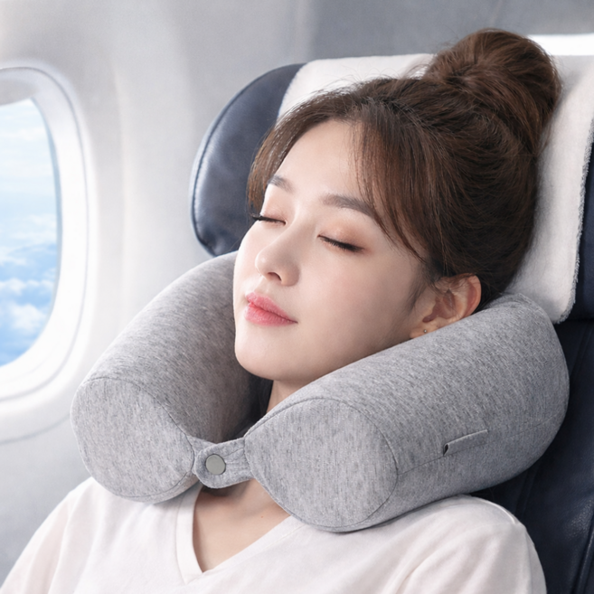 트리본엑스 자유각도 여행필수 기내용 여행용 목베개