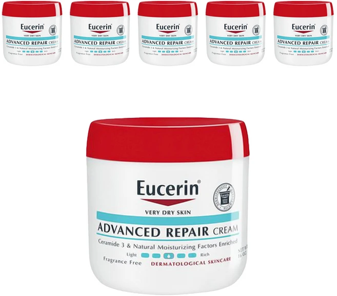 유세린 어드밴스드 리페어 크림, 454g, 6개 - 쿠팡