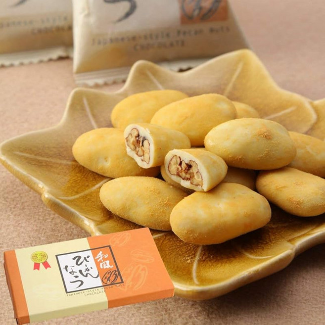 살롱드 로얄 일본식 화후 피칸나츠 쵸코 피칸넛츠 8개입, 128g, 1개