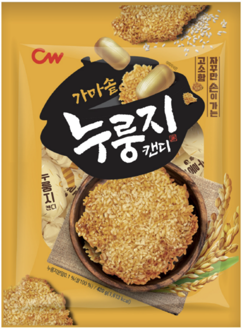 청우 누룽지맛캔디, 420g, 8개