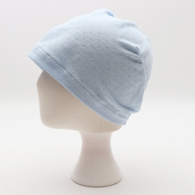 에스랑 보나 순면 항암비니 항암모자 중년 여성 실내 사계절 얇은 암환자 수면 비니 모자