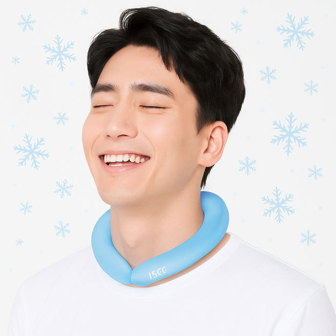에어티 어나더쿨링 아이스 넥밴드 넥쿨러, 블루 1개