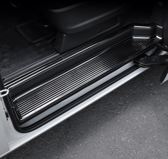 카스타 스타리아 용품 도어스커프 커버, 기타, (블랙) 2열 도어스커프 커버 4P