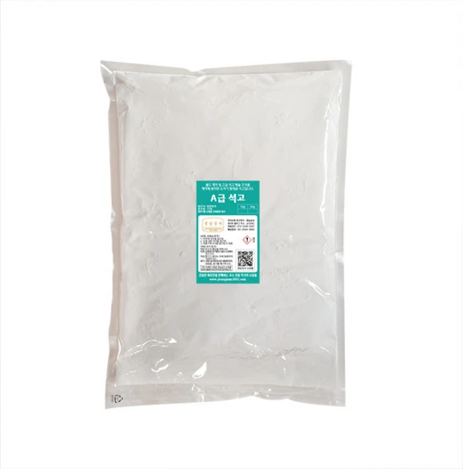 A급 석고 1kg/무료배송/미술용 석고가루 도자기형재용 석고분말, 1개 - 쿠팡