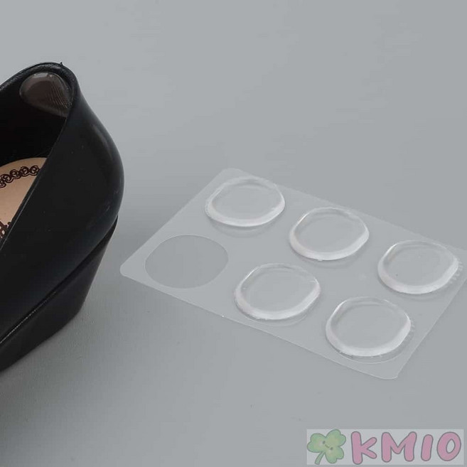 Kmio 6P 투명 다목적 발뒤꿈치 보호패드 쿠션패드