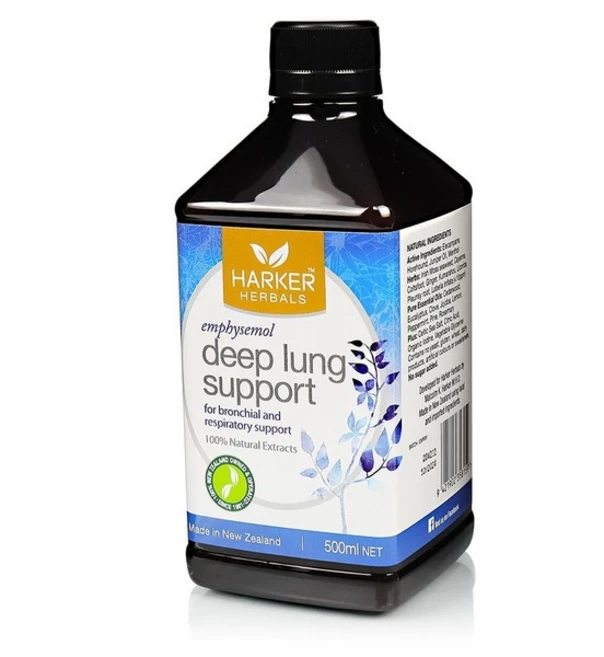 하커허벌스 뉴질랜드 딥렁 폐 기관지시럽 500ml, 1개 - 쿠팡