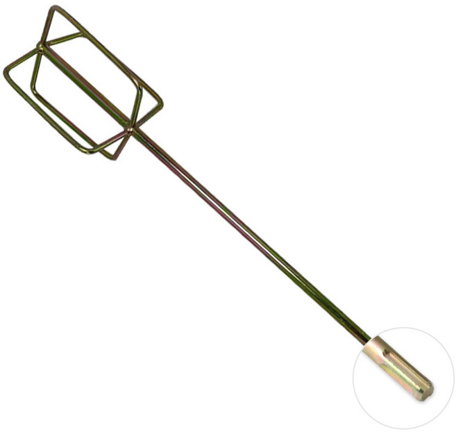 공구하자 시멘트 믹싱 파워스핀 믹서기날 SDS 플러스 H형, 1개