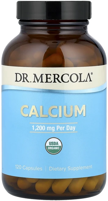 Dr. Mercola 칼슘 캡슐 120정(캡슐 1정당 300mg), DrMercola칼슘캡슐120정캡슐1정당300mg, 1개 - 쿠팡