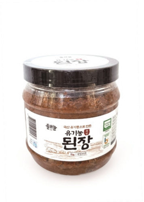 유기농 된장 유기농비건, 1개, 1kg