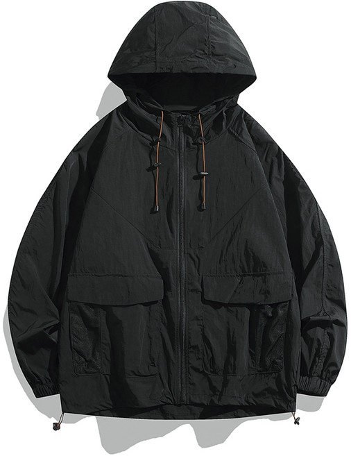 夏季輕薄冰絲連帽外套 涼感透氣防紫外線休閒戶外運動中性