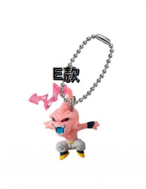 BANDAI 七龍珠超 UDM THE BEST 33 轉蛋吊飾, 1個, E款/純粹普烏3X130
