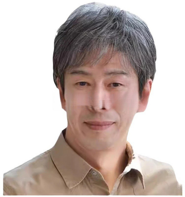 흰머리 통가발 할아버지 머리 남성 가발 백발 무대 연출 가발 8화이트 2블랙 1개