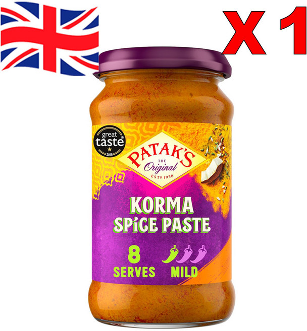 파탁스 코마 커리 스파이스 페이스트 290g, 1개