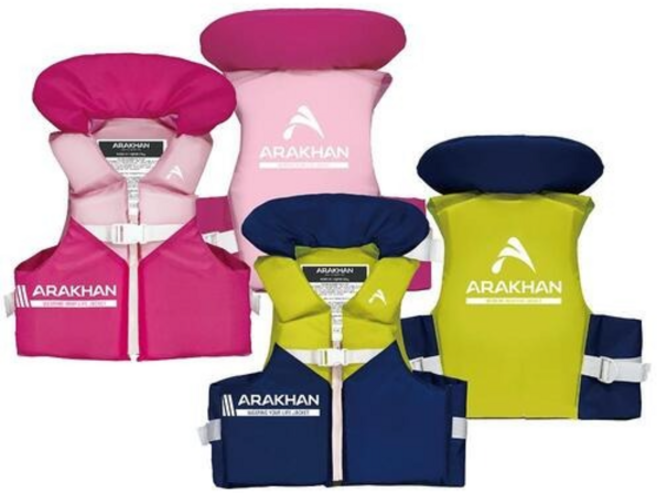 아라칸 V2 스윔자켓 25Kg(22) 자켓 구명조끼 워터파크 물놀이 수영 안전 용품, 핑크