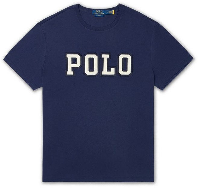 POLO RALPH LAUREN [적립금 5%]클래식핏 로고 저지 티셔츠-네이비 210664