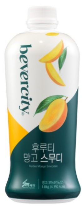 세미 망고 스무디 후루티 1.8kg, 6개