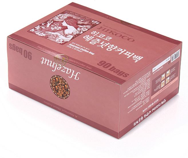 히코코 헤즐넛향 커피티백, 1개, 90개입, 3.8g