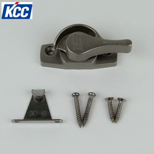 KCC 창호 크리센트 소형 잠금장치 걸쇠 샤시 CRK-1, 좌크리, 1세트
