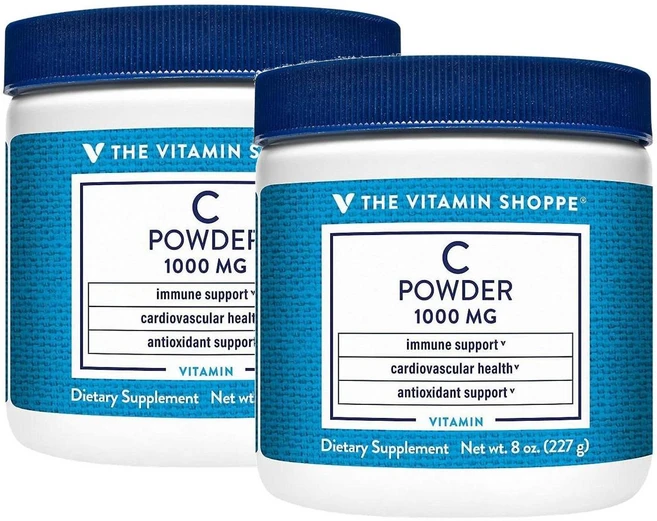더비타민샵 비타민C 파우더 1000mg The Vitamin Shoppe Vitamin C Powder, 227g, 2개 - 쿠팡