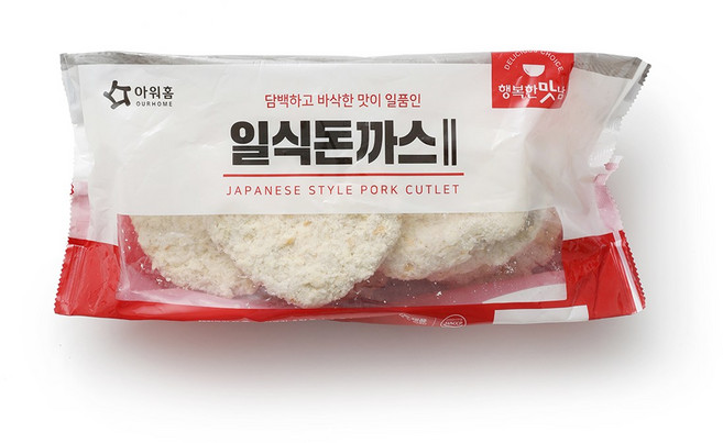 아워홈 행복한맛남 일식돈까스, 1.2kg, 5개