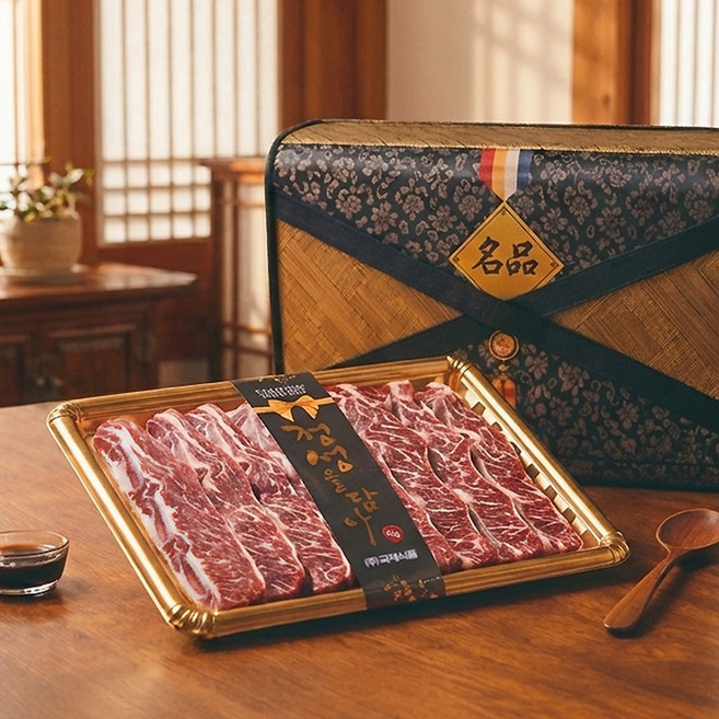 [국제식품] 수입 미국산 LA갈비세트 1호 1.8kg, 1개