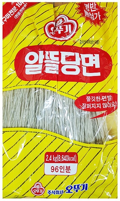 하남천예서업 알뜰당면(오뚜기 2.4K) /대용량 /식자재 /식당용, 1개, 2.4kg