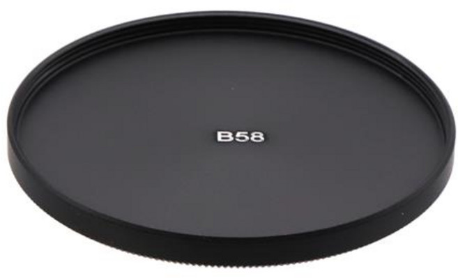 금속 렌즈 필터 리어 캡 커버 뚜껑 알루미늄 합금 스크류 인 40.5mm 43mm 52mm 77mm, 10 40.5mm, 한개옵션1