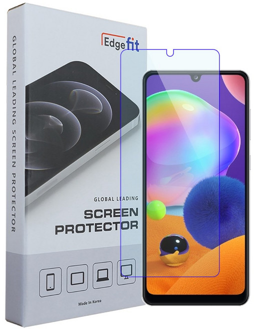 엣지핏 PET EPU 유리코팅 고투명 하이브리드 액정보호필름, 3매입