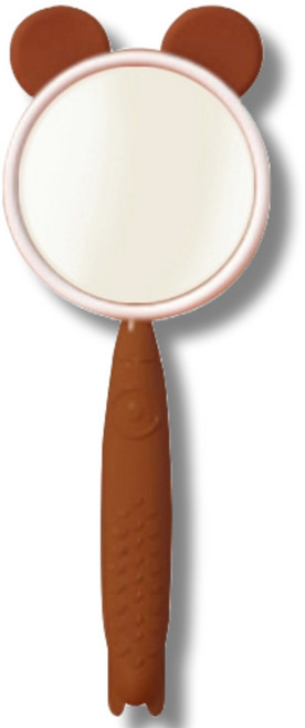 하리코 고해상도 돋보기, 1개, 브라운