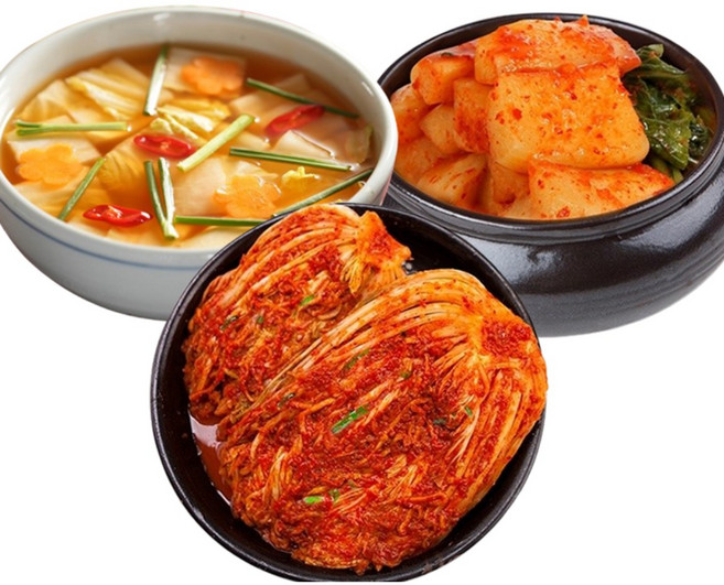 [제주 용암해수] 포기김치 3kg + 총각김치 3kg + 나박김치 3kg (국내산 100%), 포기 3kg + 총각 3kg + 나박 3kg, 1개